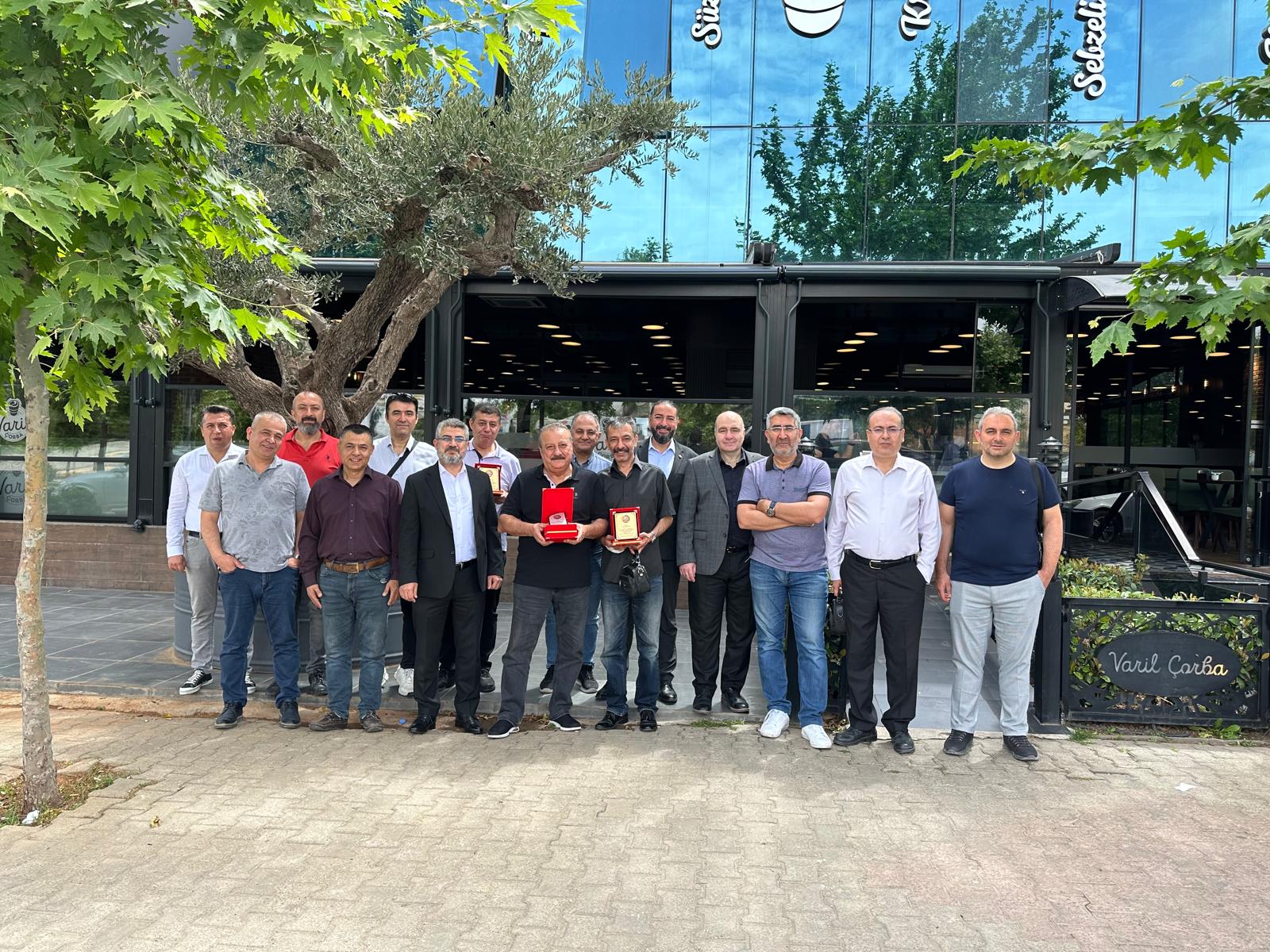 Onursal başkanımıza güzel bir veda